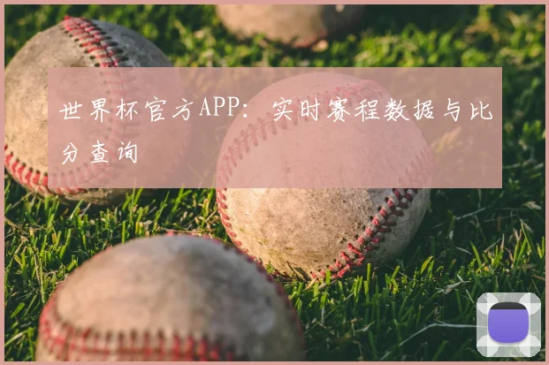 世界杯官方APP:实时赛程数据与比分查询